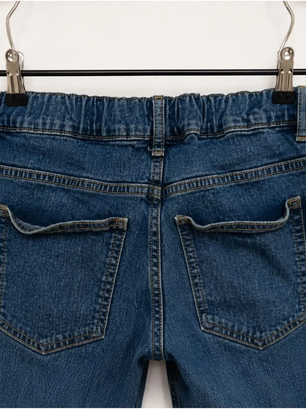The Children’s Place Girls Blue Straight-Leg Jeans Size 14